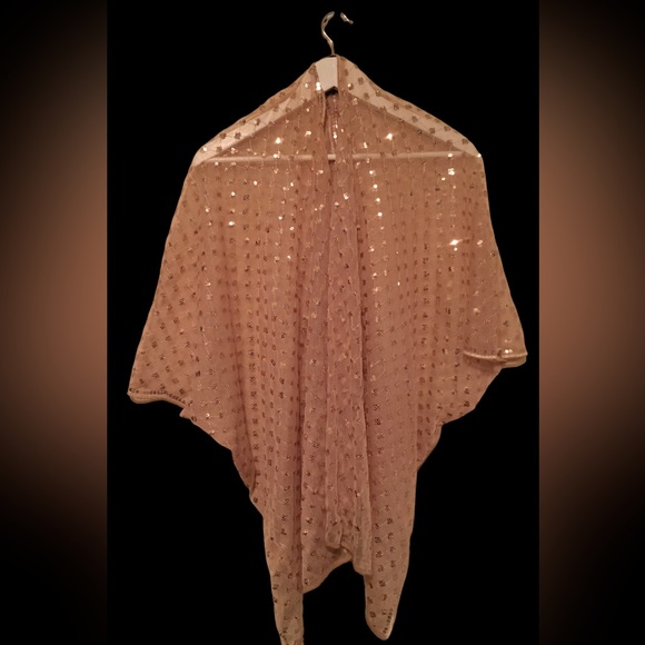 Cejon Gold Sequin Wrap / Cover Up - Picture 1 of 2